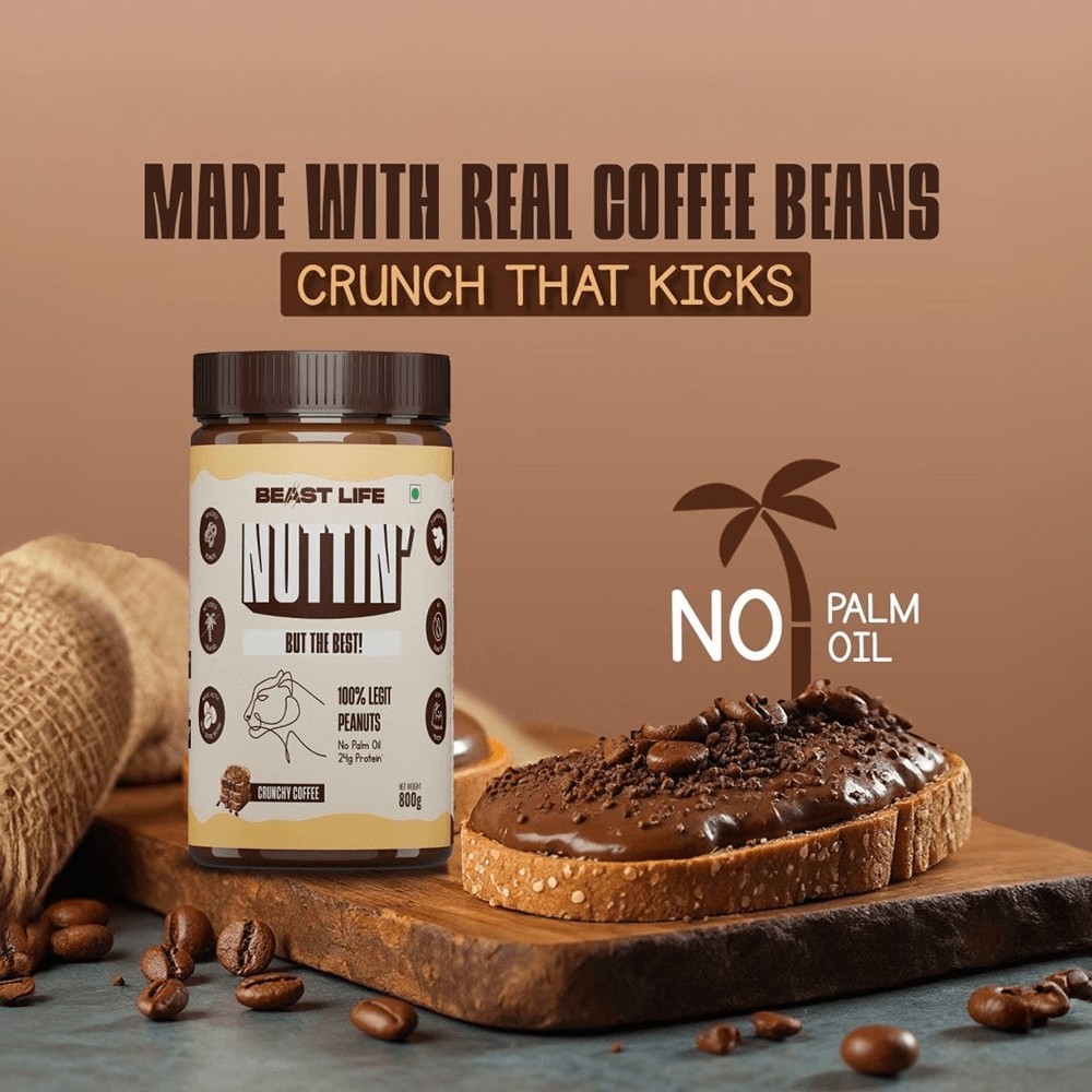 BeastLife Crunchy Coffee Peanut Butter