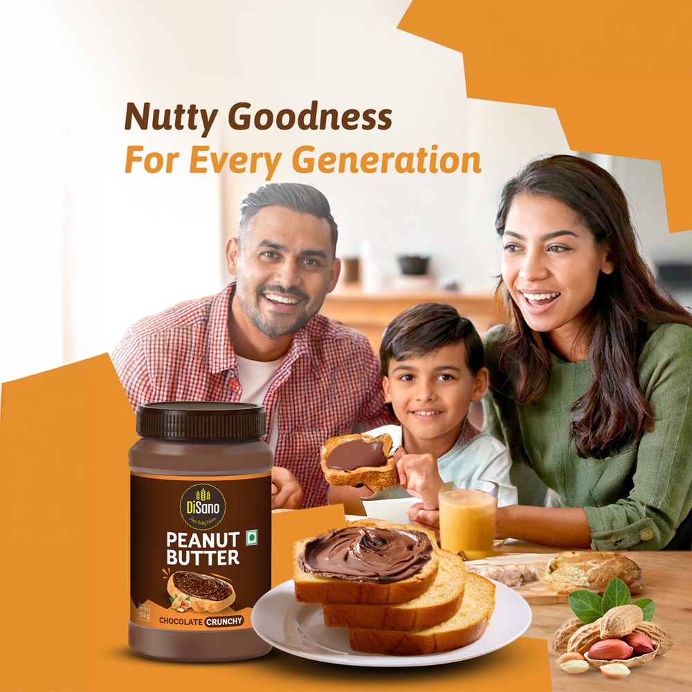 Disano Crunchy Peanut Butter - Chocolate