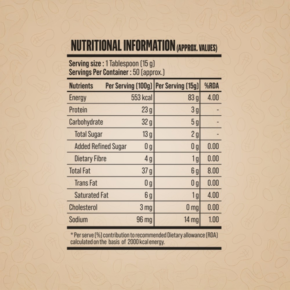 Doctor's Choice High Protein Creamy Peanut Butter