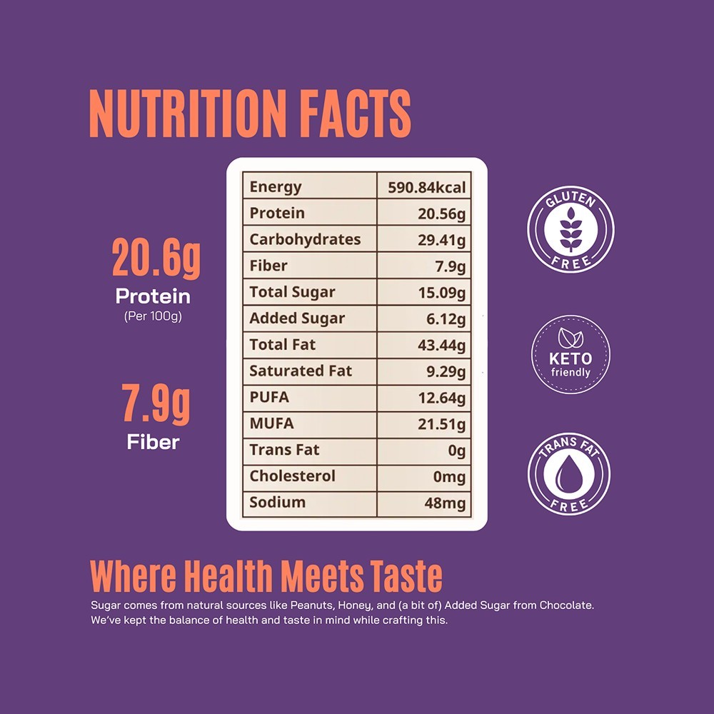 Fitfeast Belgian Chocolate Creamy Peanut Butter