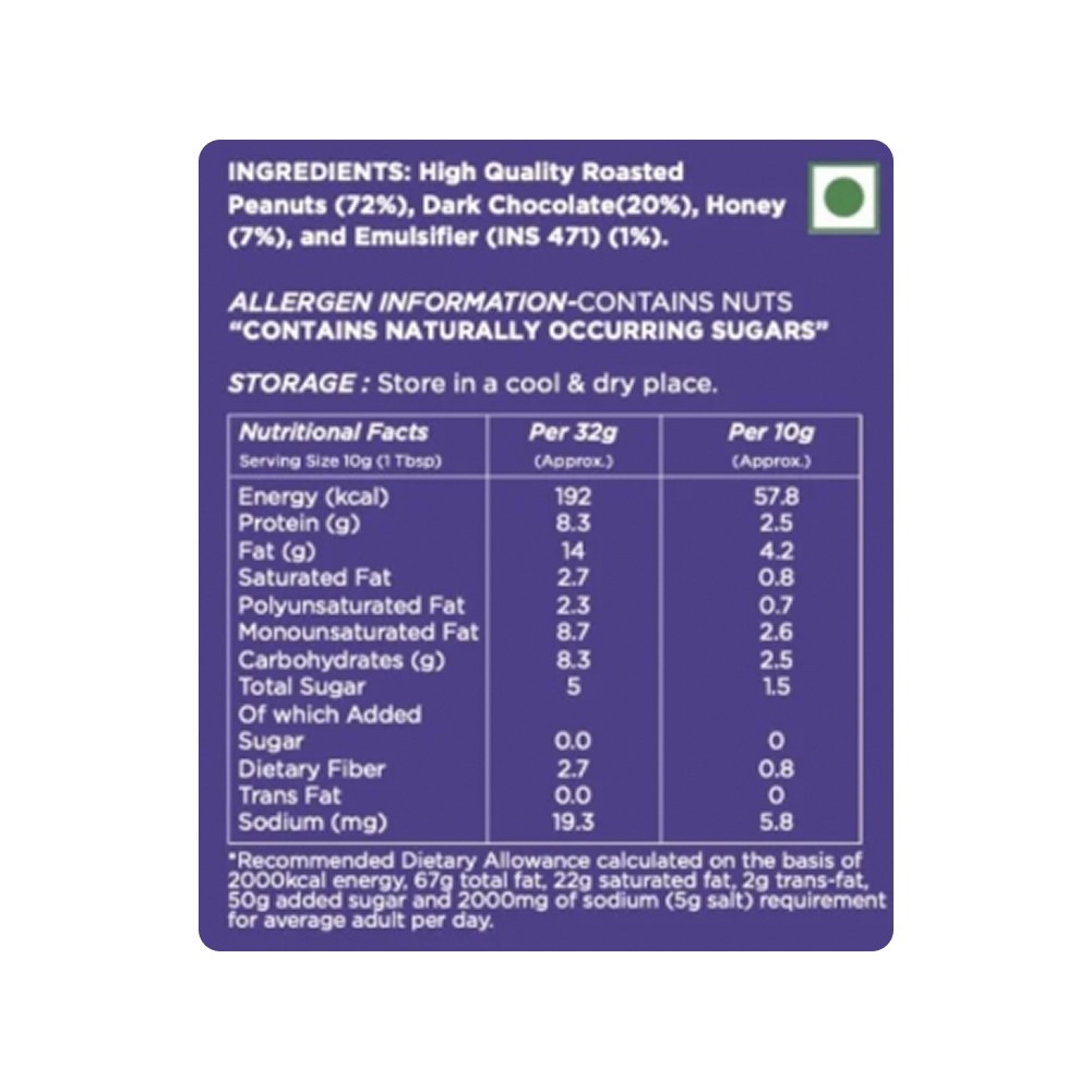 Greenkarmas Dark Chocolate Peanut Butter