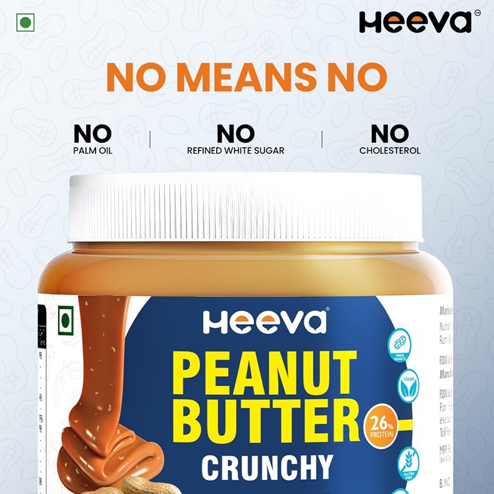 HEEVA Crunchy Peanut Butter