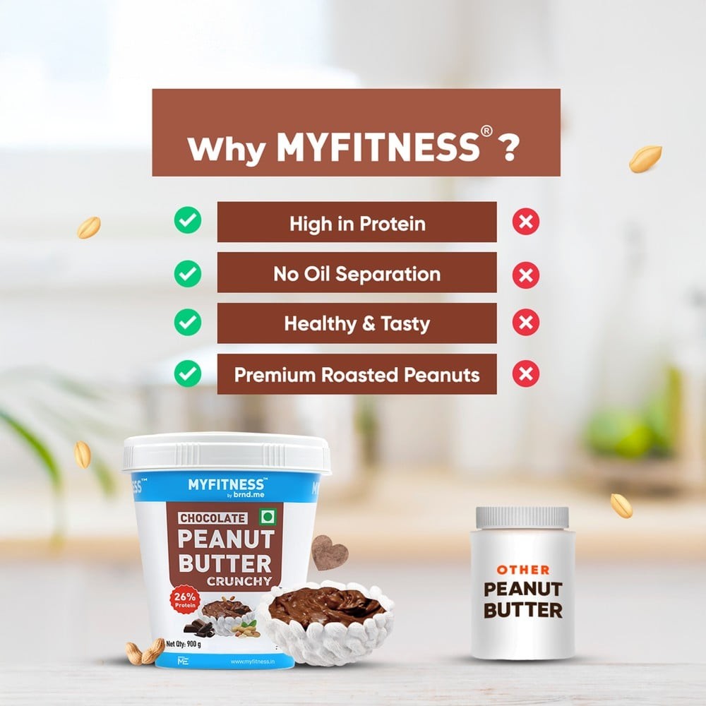 MyFitness Chocolate Crunchy Peanut Butter