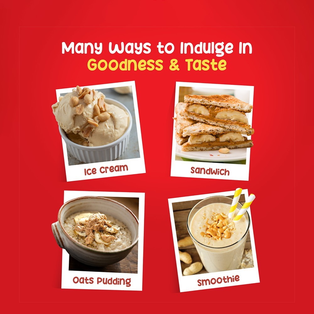 Saffola Crunchy Peanut Butter With Jaggery