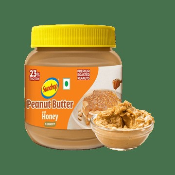 Sundrop Crunchy Peanut Butter with Honey