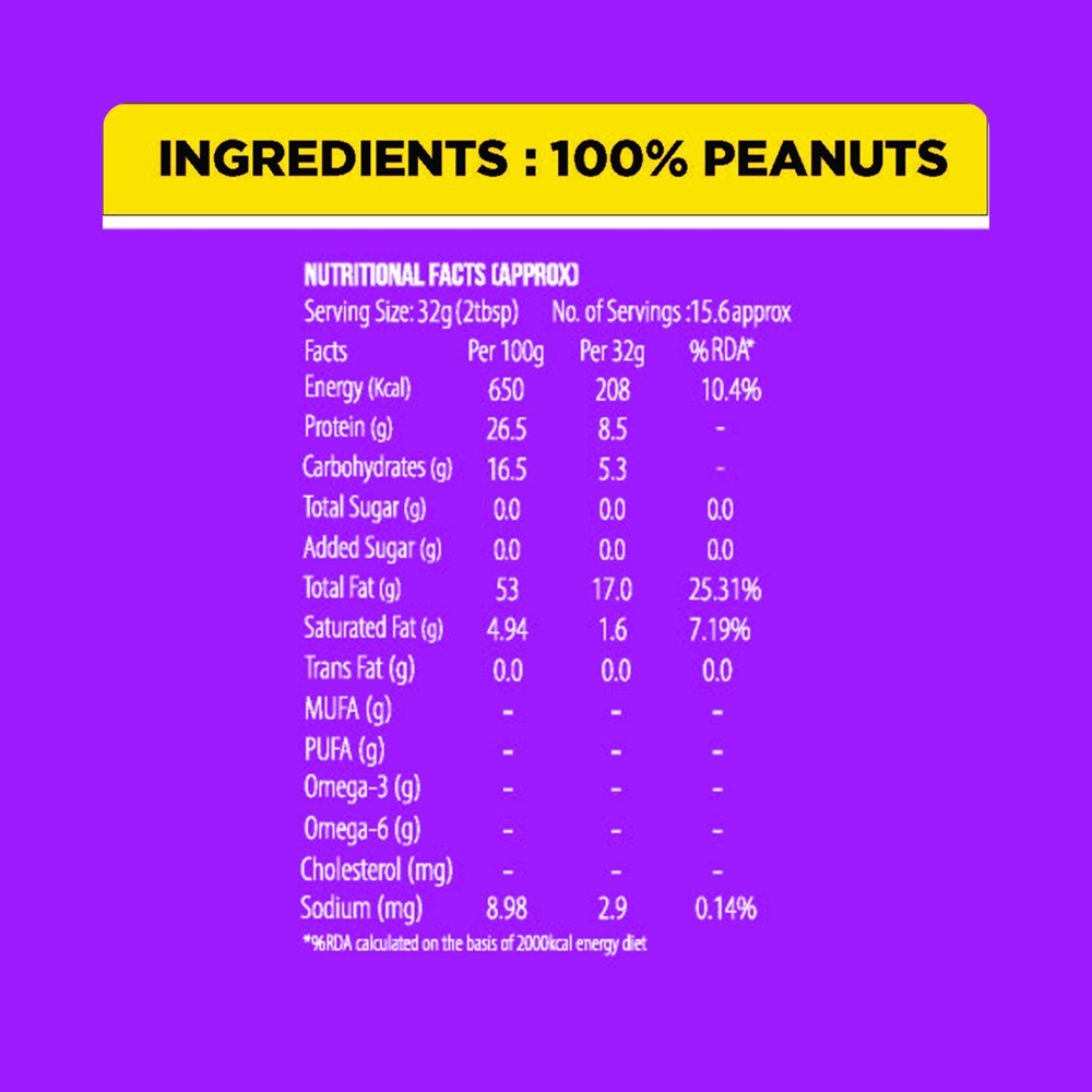 The Goodness in ur Life Peanut Butter - Plain
