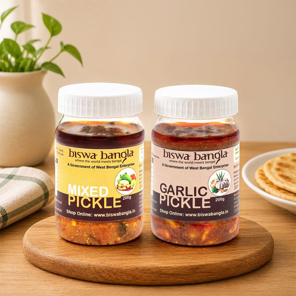 Biswa Bangla Garlic & Mixed Pickle