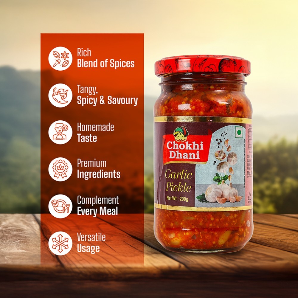 Chokhi Dhani Garlic Pickle