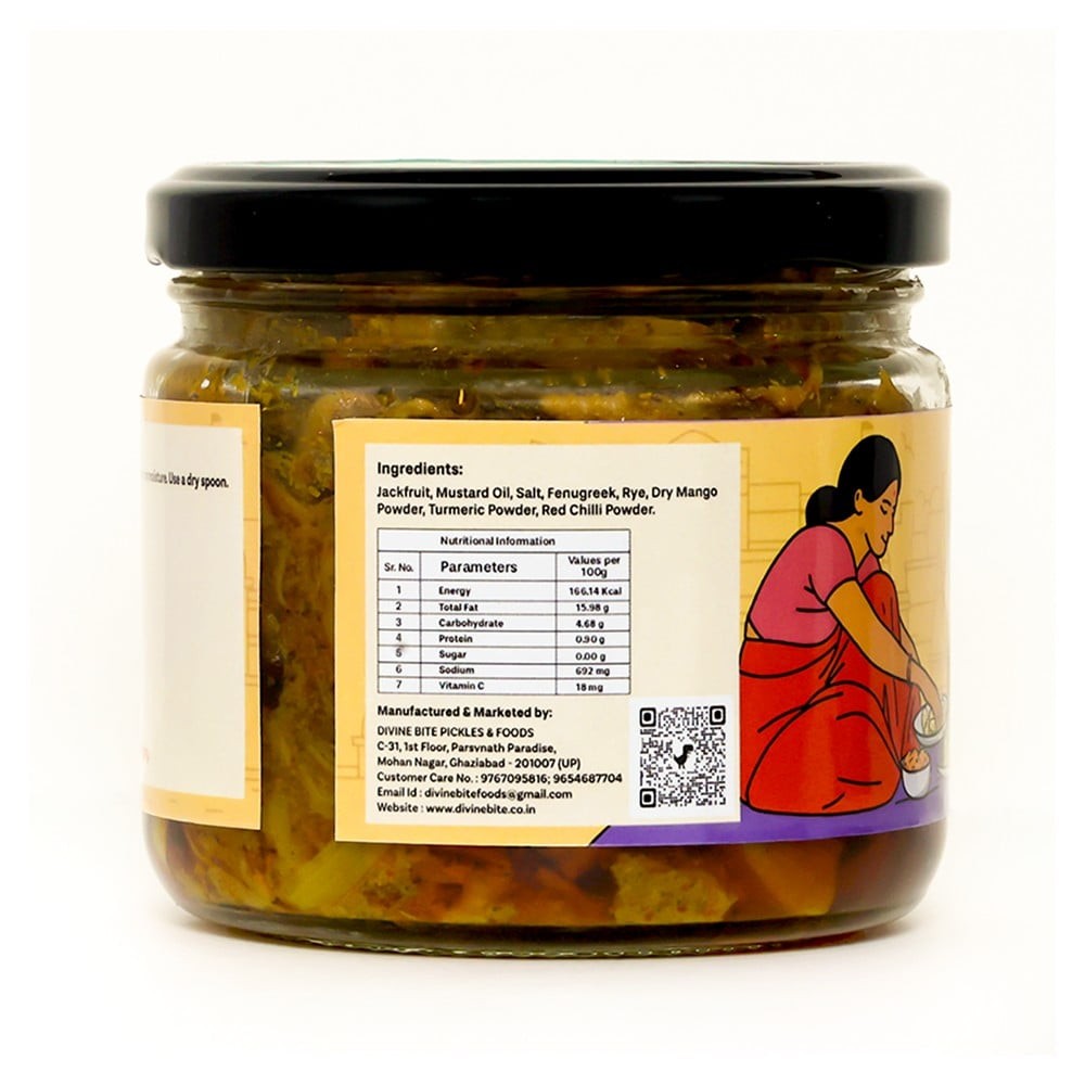 Divine Bite Homemade Jackfruit Pickle