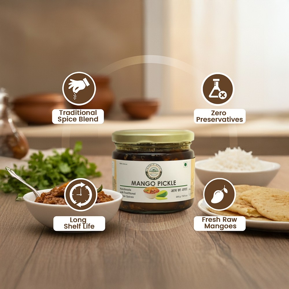 Gramin Bytes Mango Pickle