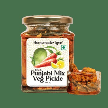 Homemade Love Diksha's Punjabi Mix Veg Pickle