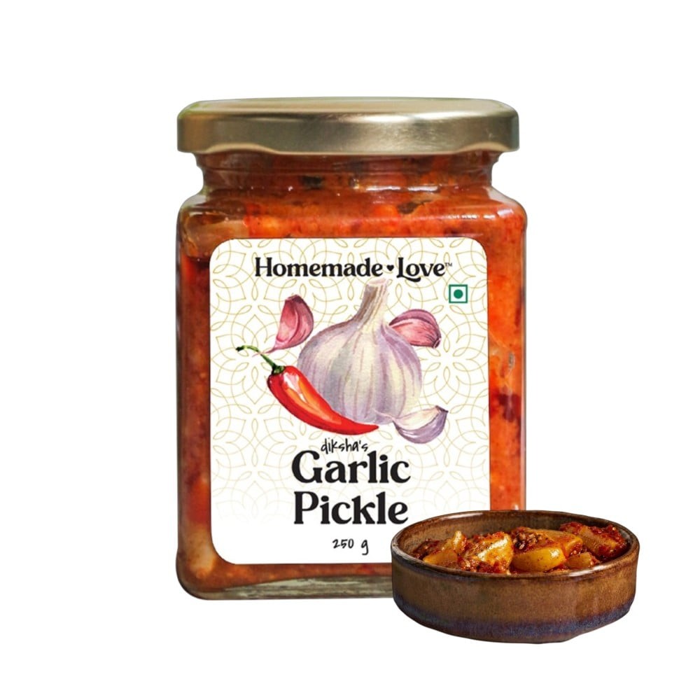 Homemade Love Garlic Pickle