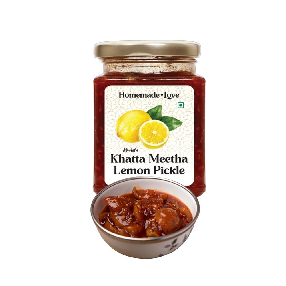 Homemade Love Khatta Meetha Lime Pickle
