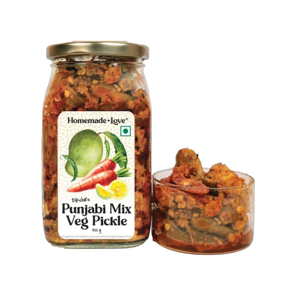 Homemade Love Punjabi Veg Mixed Pickle