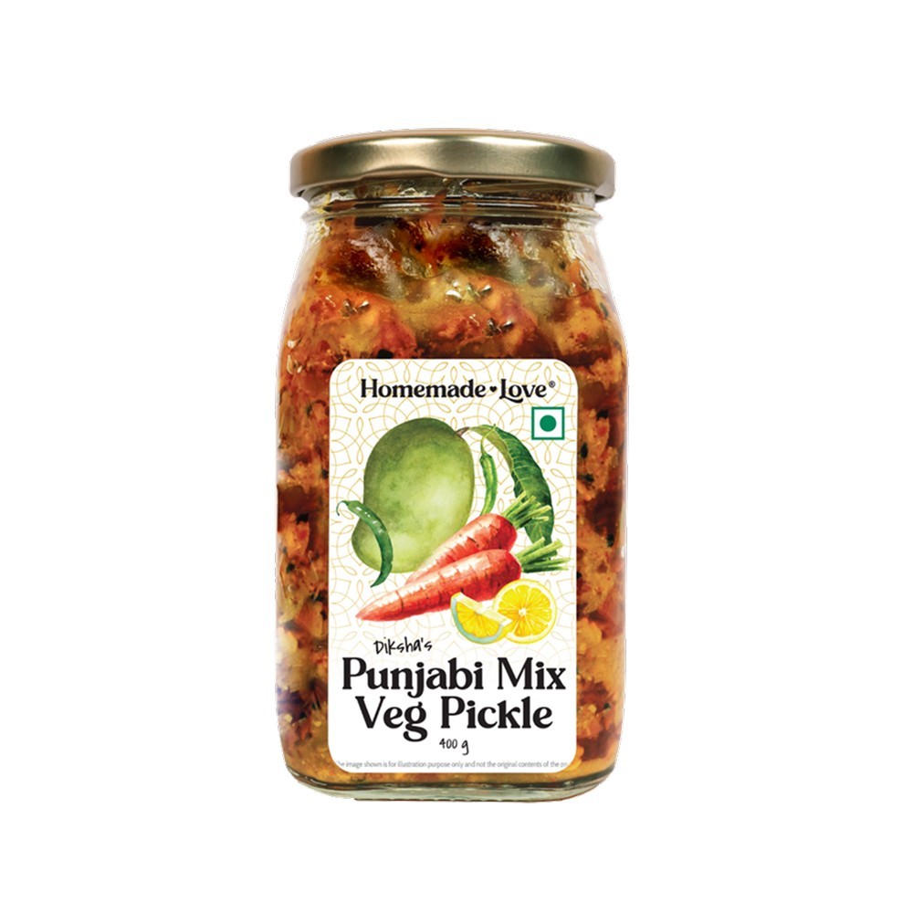 Homemade Love Punjabi Veg Mixed Pickle