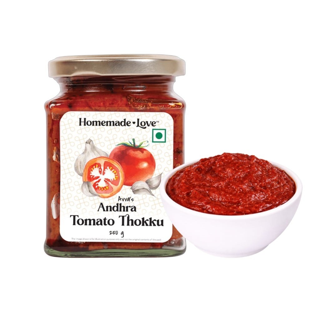 Homemade Love Tomato Thokku Pickle