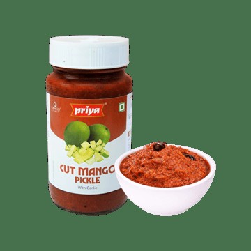 Priya Mango with Garlic Pickle