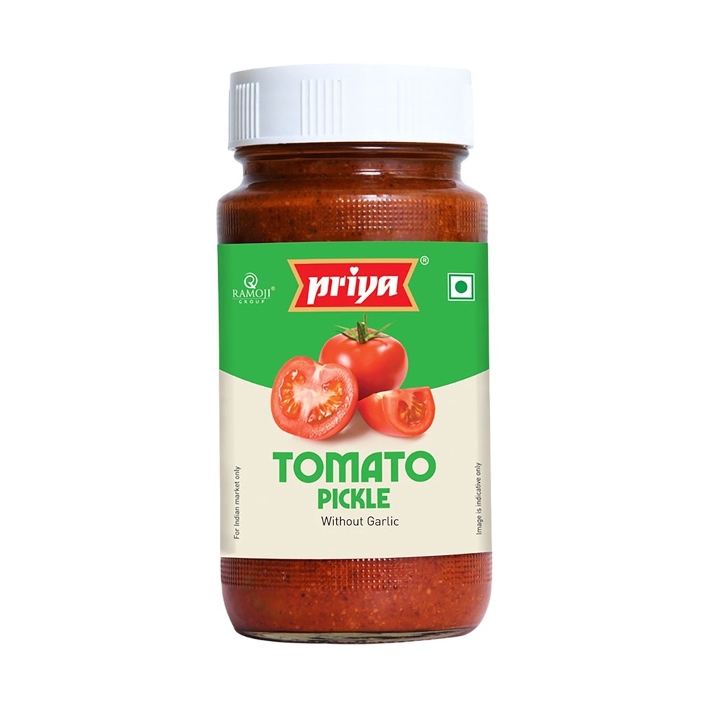 Priya Tomato Pickle (Without Garlic)