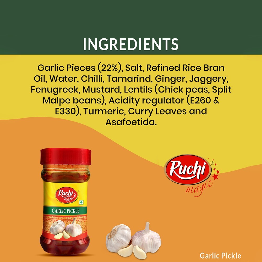 Ruchi Magic Garlic Pickle