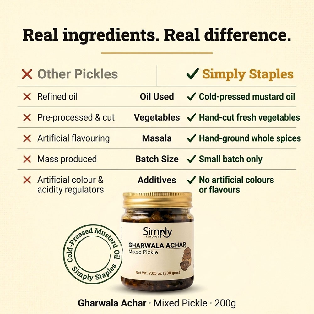 Simply Staples Gharwala Achar Mixed Pickle