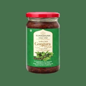 Sumadhura Foods Andhra Style Gongura Pickle