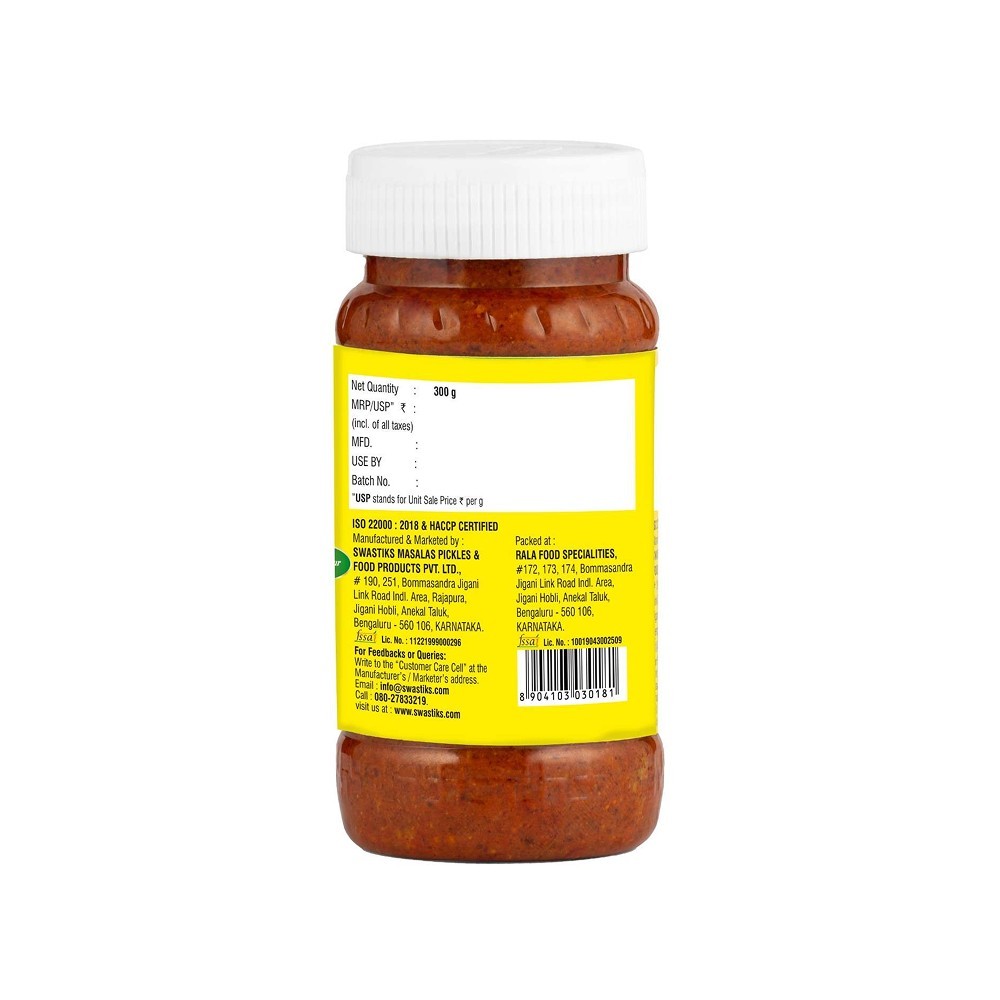 Swastiks Mango Pickle (Avakaya)