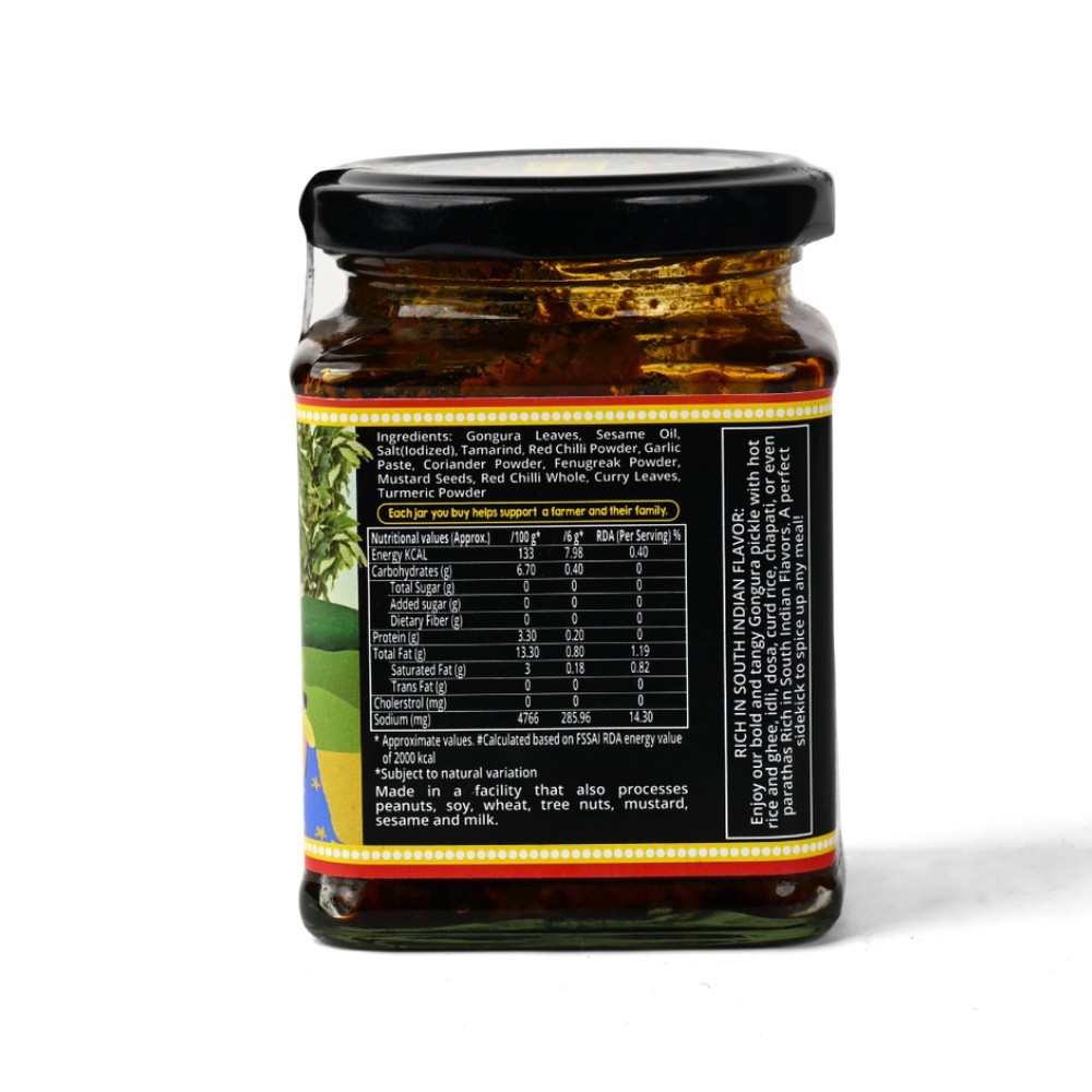 The Little Farm Co. All Natural Gongura Pickle