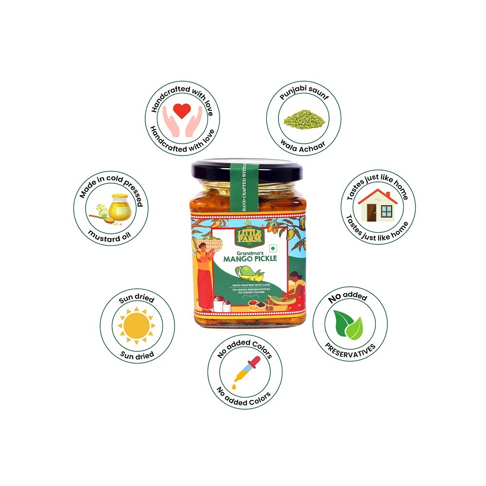 The Little Farm Co. Grandma's Mango Pickle