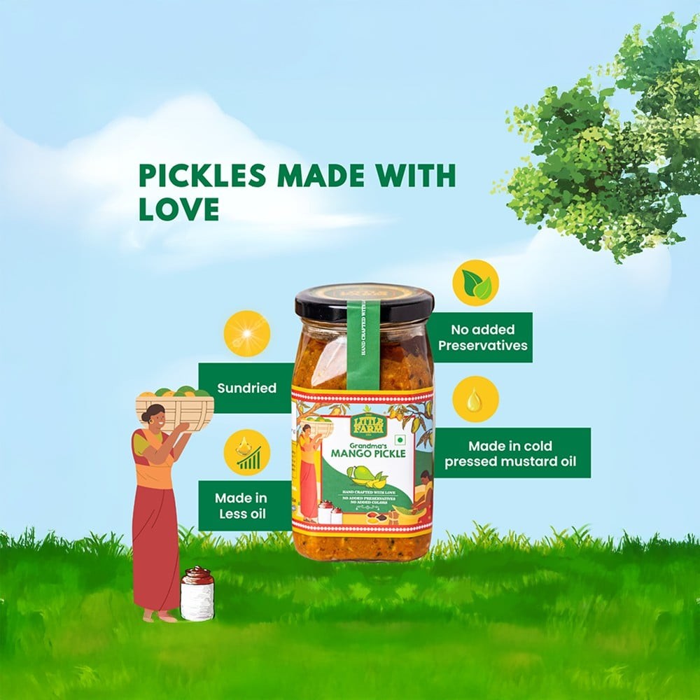The Little Farm Co. Grandma's Mango Pickle