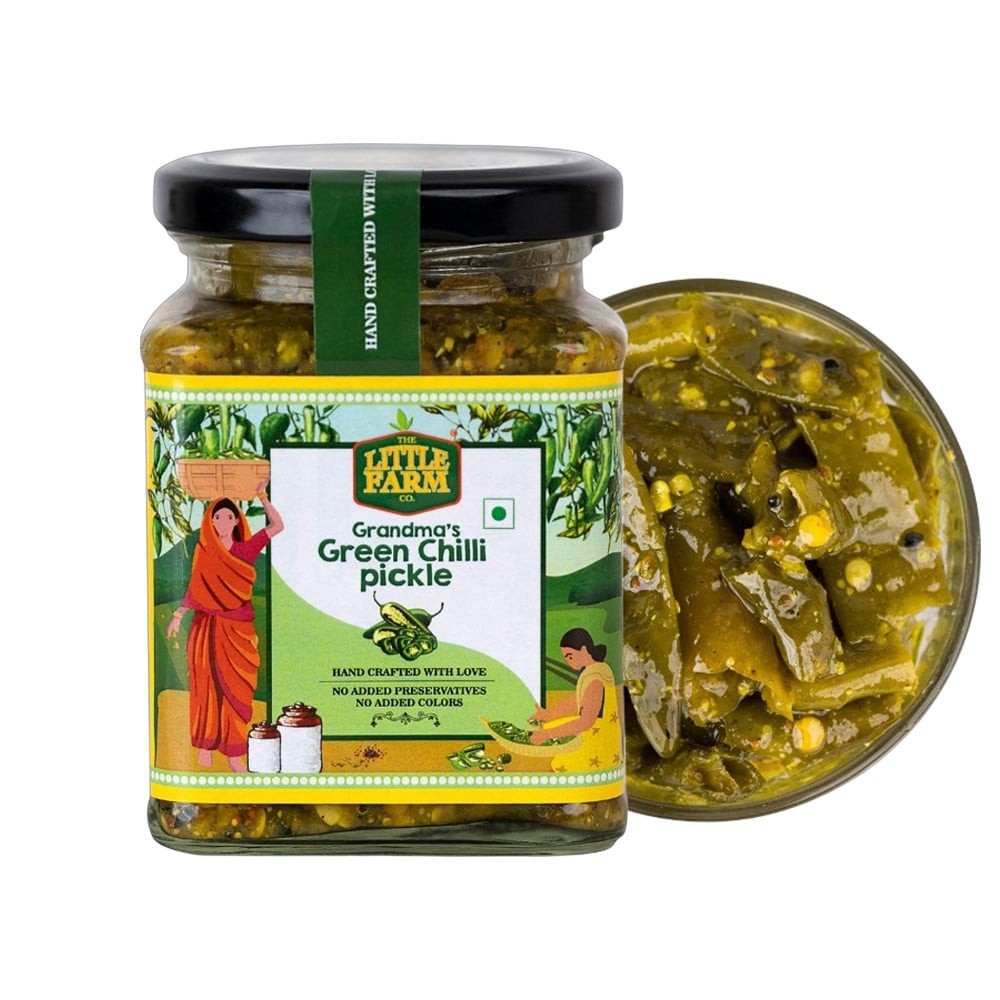 The Little Farm Co. Green Chilli Pickle