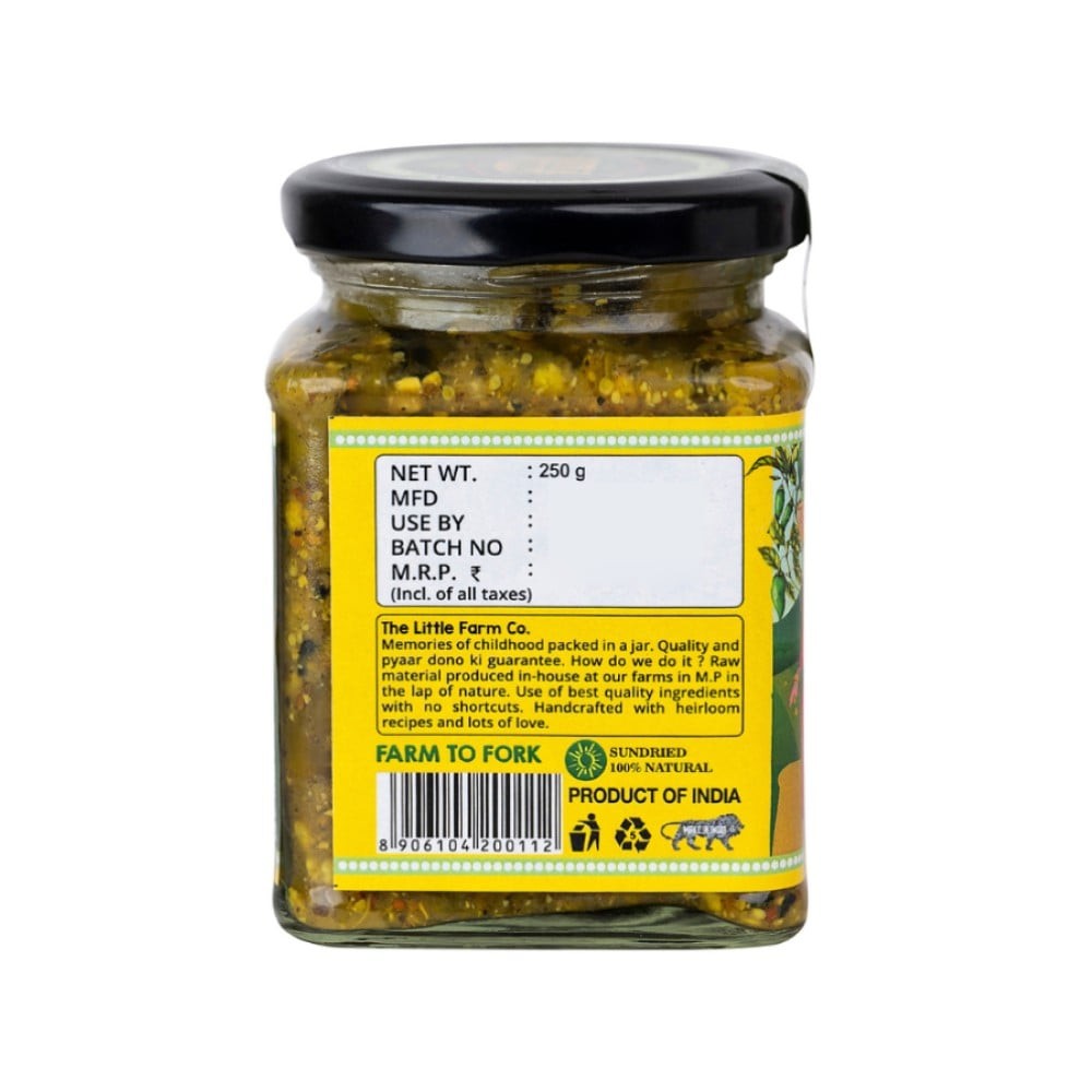 The Little Farm Co. Green Chilli Pickle