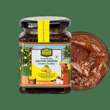 The Little Farm Co. Lemon Khatta Meetha Pickle