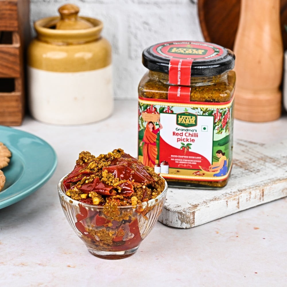 The Little Farm Co. Red Chilli Pickle
