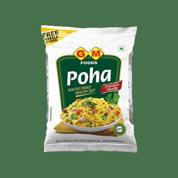 GM Foods Poha - Free Masala Inside
