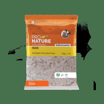 Pro Nature Red Organic Red Poha