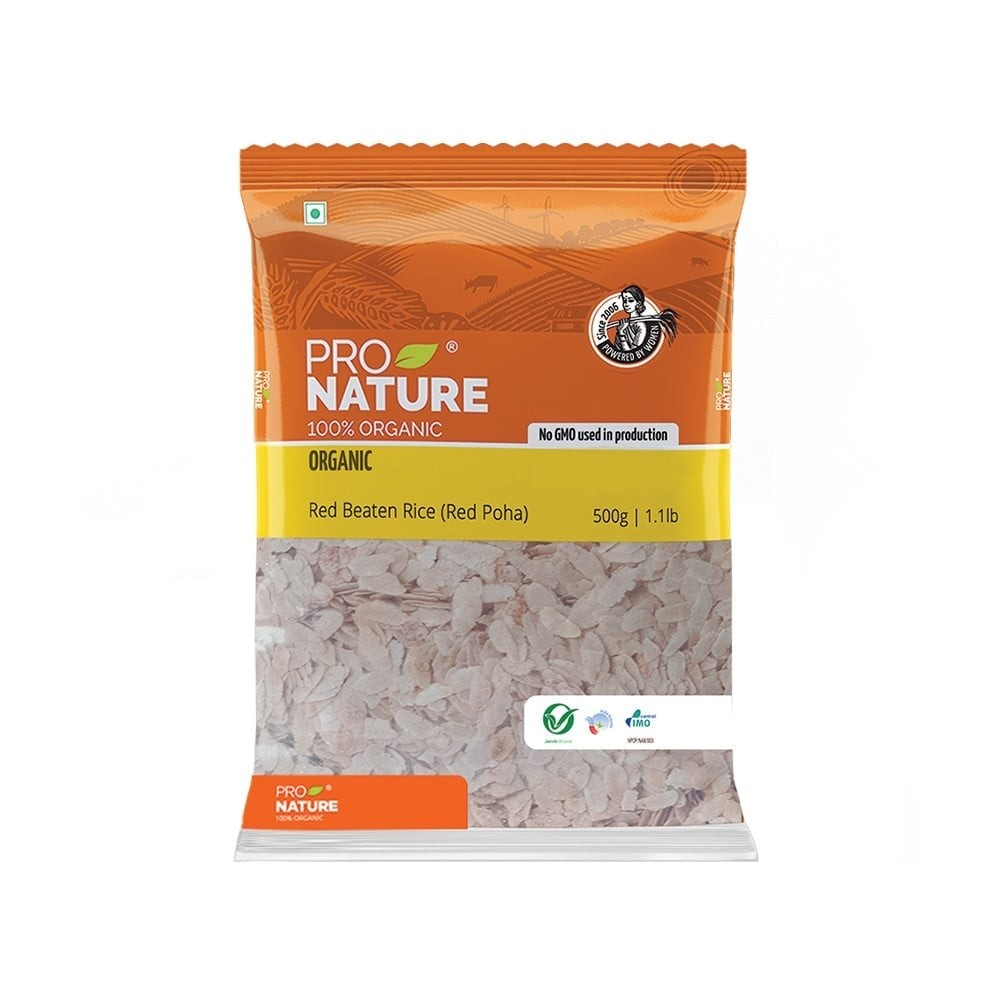 Pro Nature Red Organic Red Poha