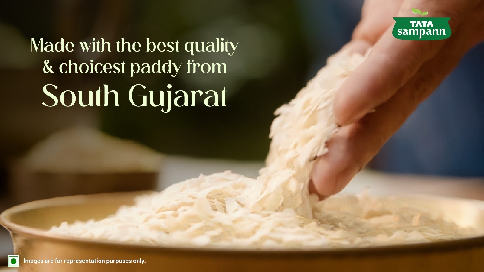 Tata Sampann High in Fibre Premium Thick Poha