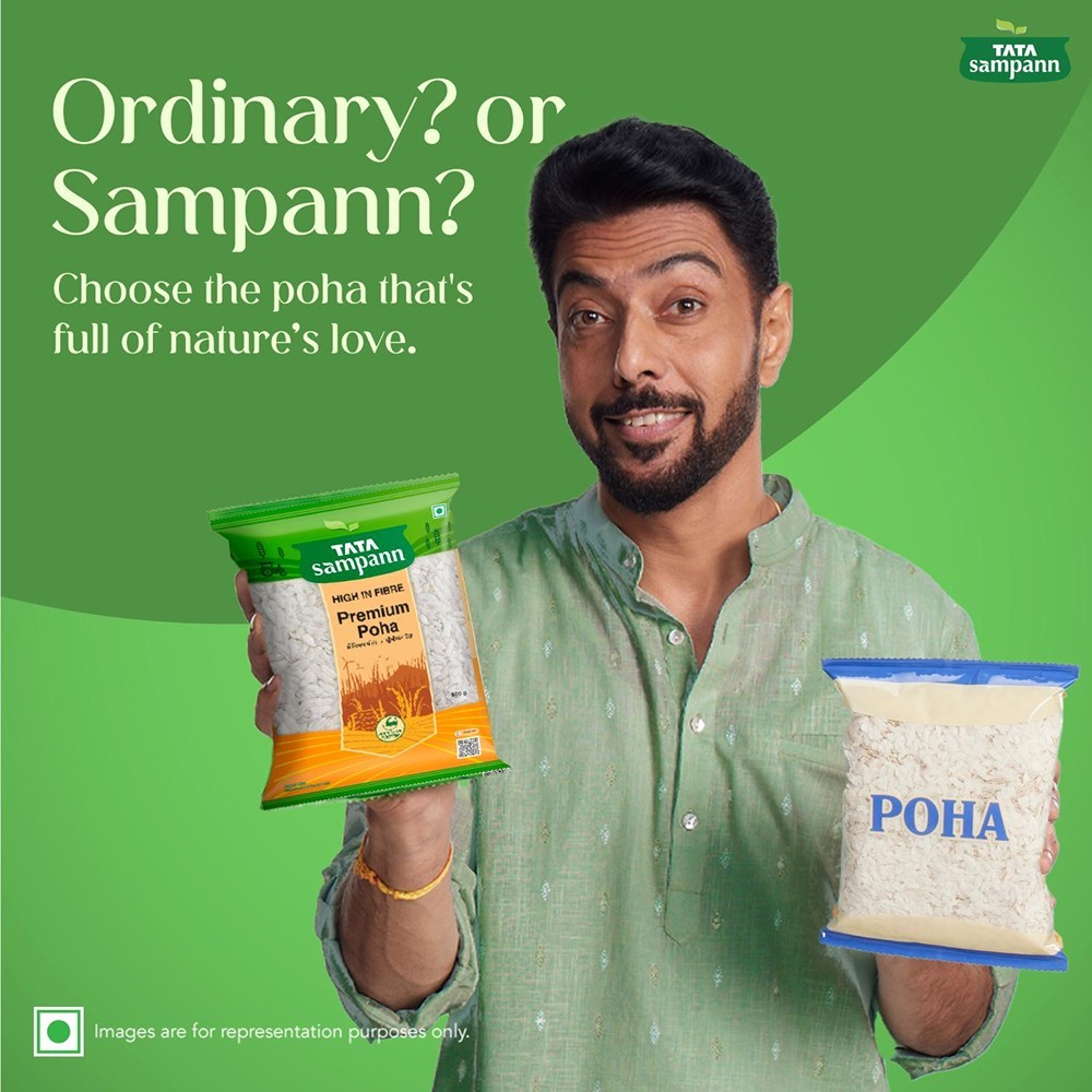 Tata Sampann High in Fibre Premium Thick Poha