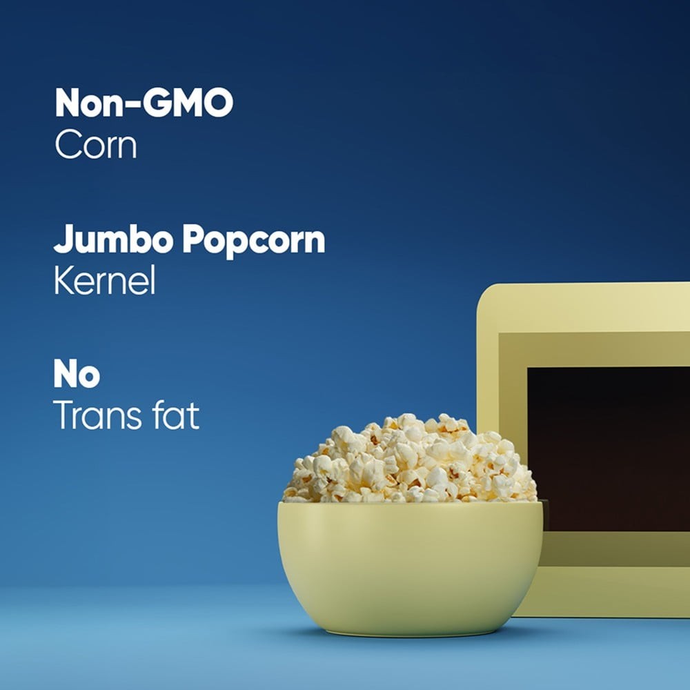 4700BC Butter Microwave Popcorn, Jumbo Size