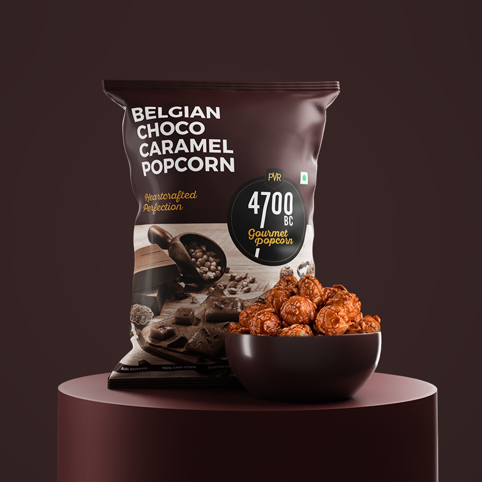 4700BC Gourmet Popcorn (Belgian Choco Caramel)