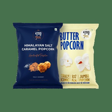 4700BC Himalayan Salt Caramel and Butter Popcorn Combo