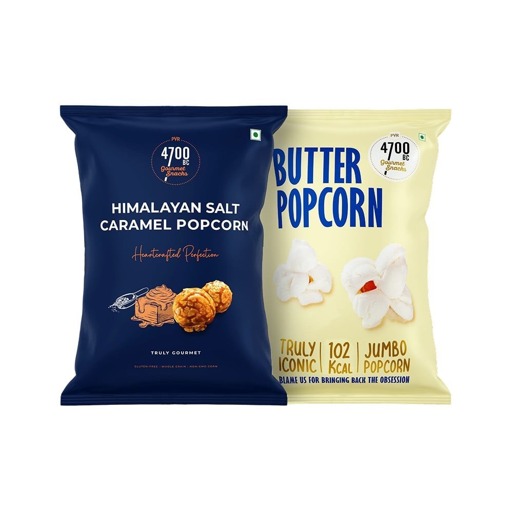4700BC Himalayan Salt Caramel and Butter Popcorn Combo