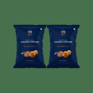 4700BC Himalayan Salt Caramel Gourmet Popcorn