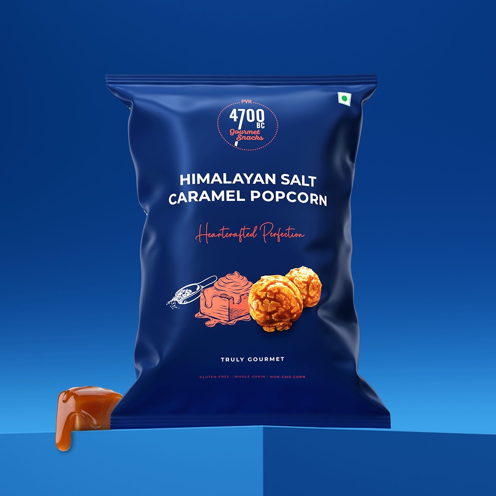 4700BC Himalayan Salt Caramel Popcorn, Gourmet