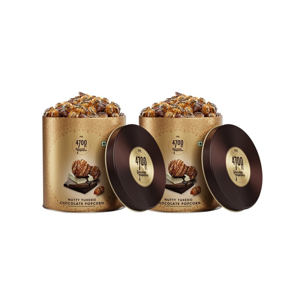 4700BC Nutty Tuxedo Chocolate Popcorn Gift Pack