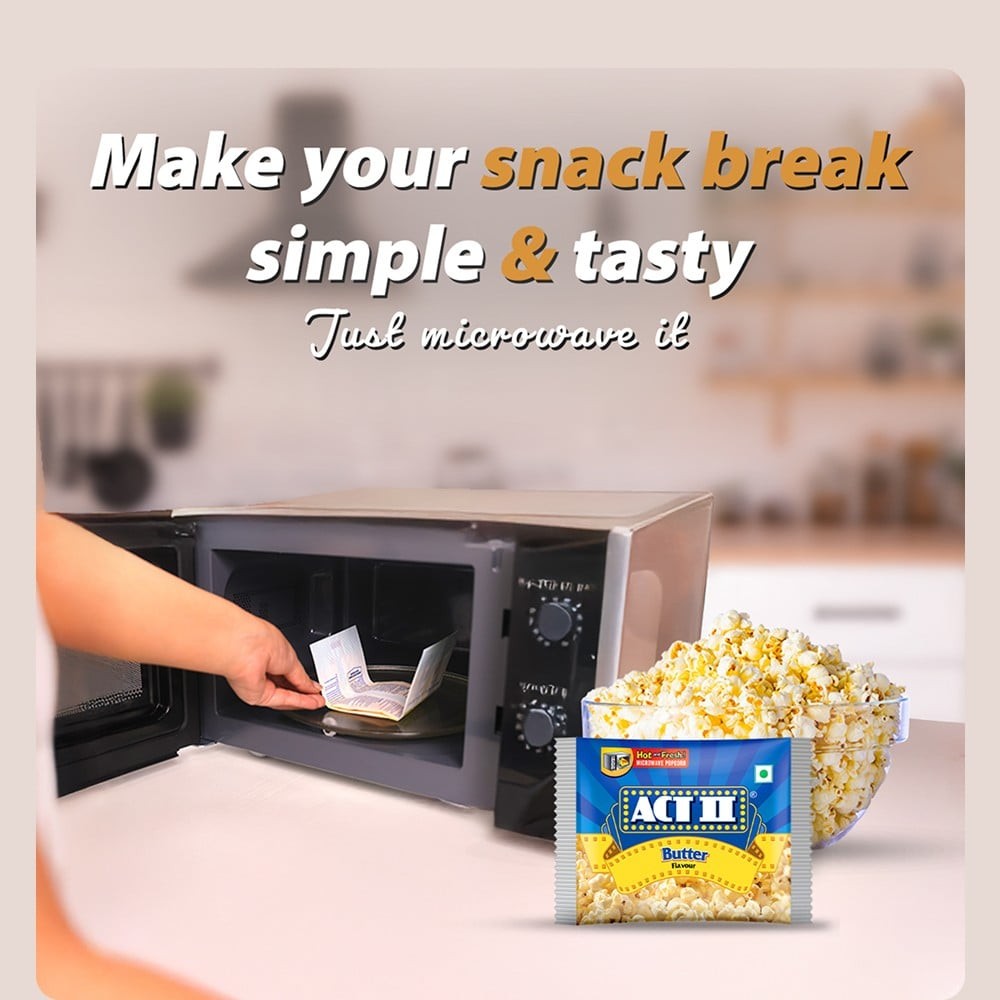 Act II Butter Popcorn - Microwave