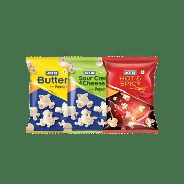 Act II Butter Popcorn - Ready to Eat +  Sour Cream & Cheese Popcorn - Ready to Eat +  Hot & Spicy Popcorn Combo