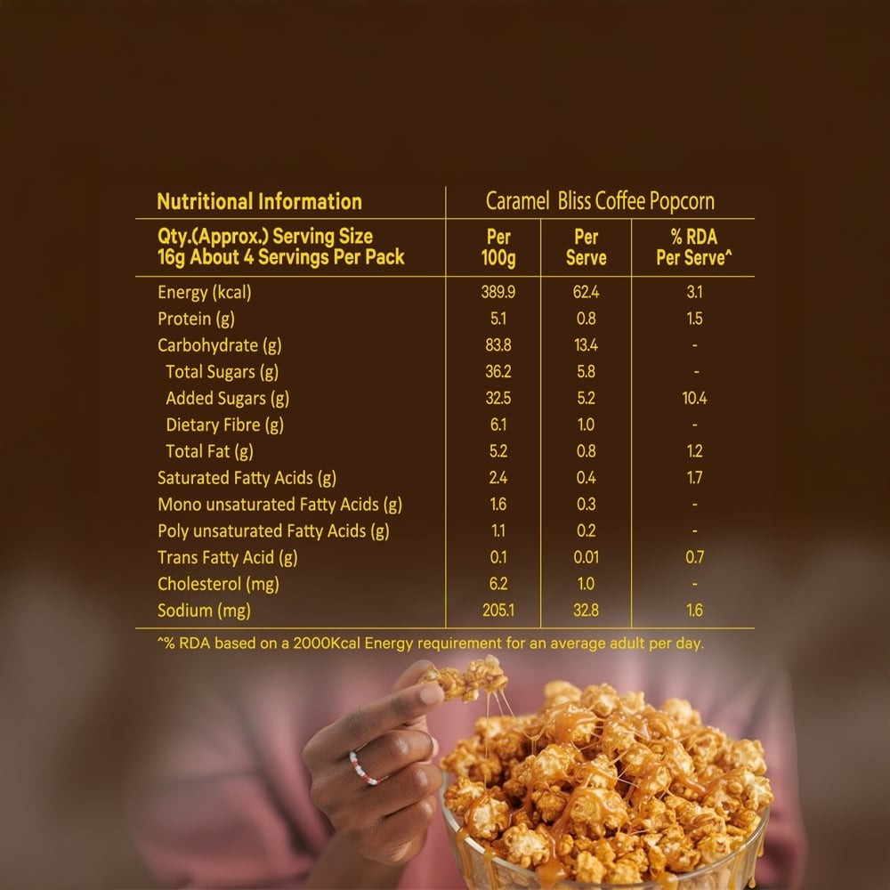 Act II Caramel Bliss Coffee Popcorn