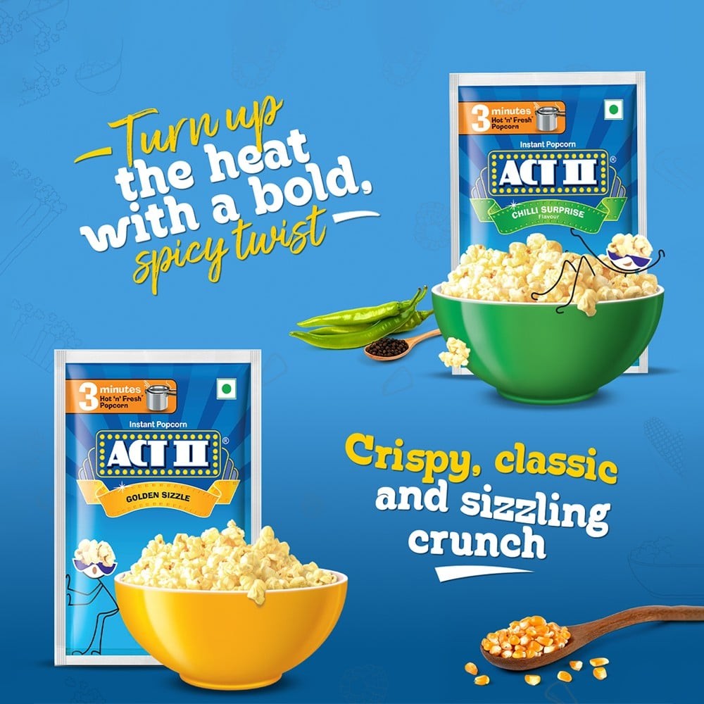 Act II Golden Sizzle Popcorn - Instant