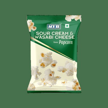 Act II Sour Cream & Wasabi Cheese Popcorn